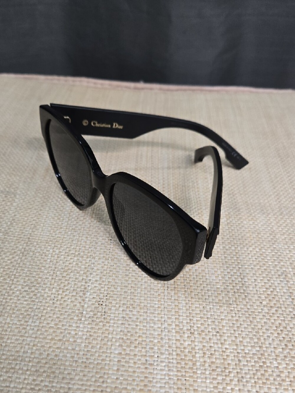 Dior Wildior S2U Black Oversized Cat-Eye Sunglasses - Picture 11 of 14